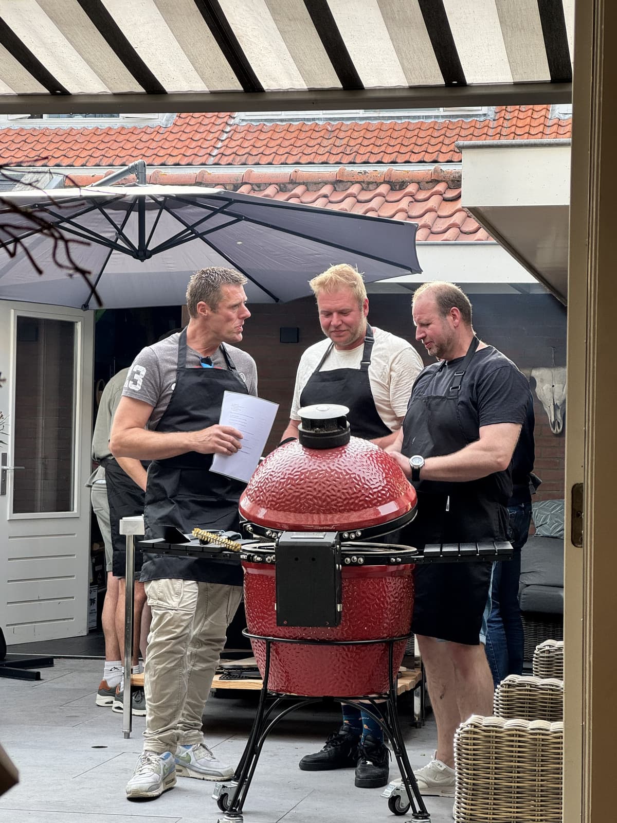 Cursus bij de kamado